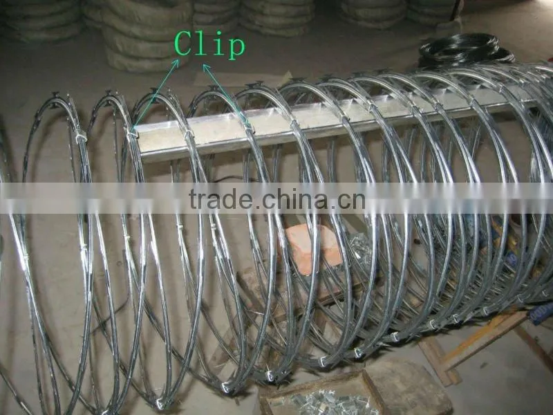 bto-22 Electro Galvanized Razor Babred Wire