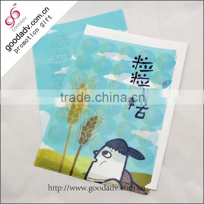 New arrival --gift A4 A5 pp file folder/pp plastic folder for office