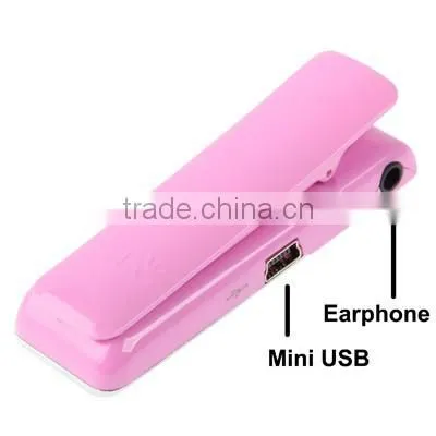Telephone Recording Adaptor MP3 Digital Voice Recorder with Clip