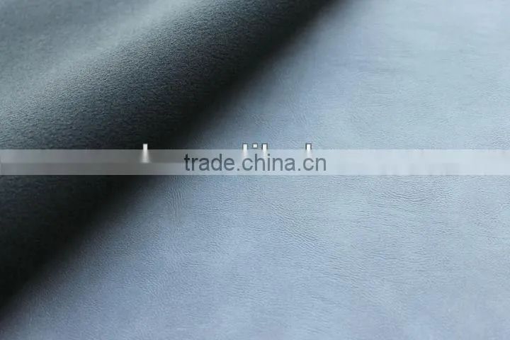 2013 Imitation Embossed Yanbuck PU Synthetic Leather For Shoes