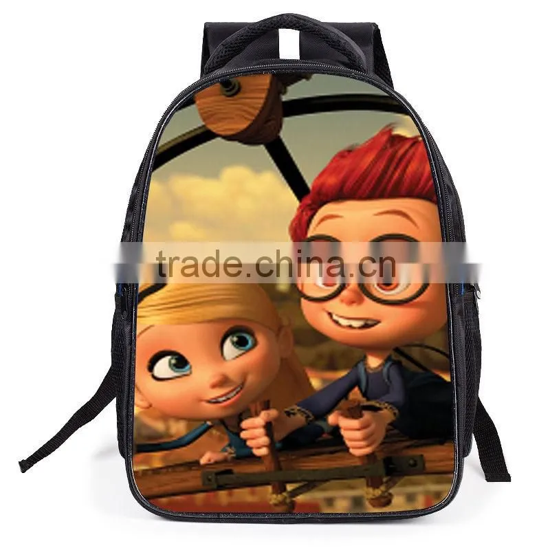 Fashion Wholesale Custom Printed Promotion kids school bag 2016