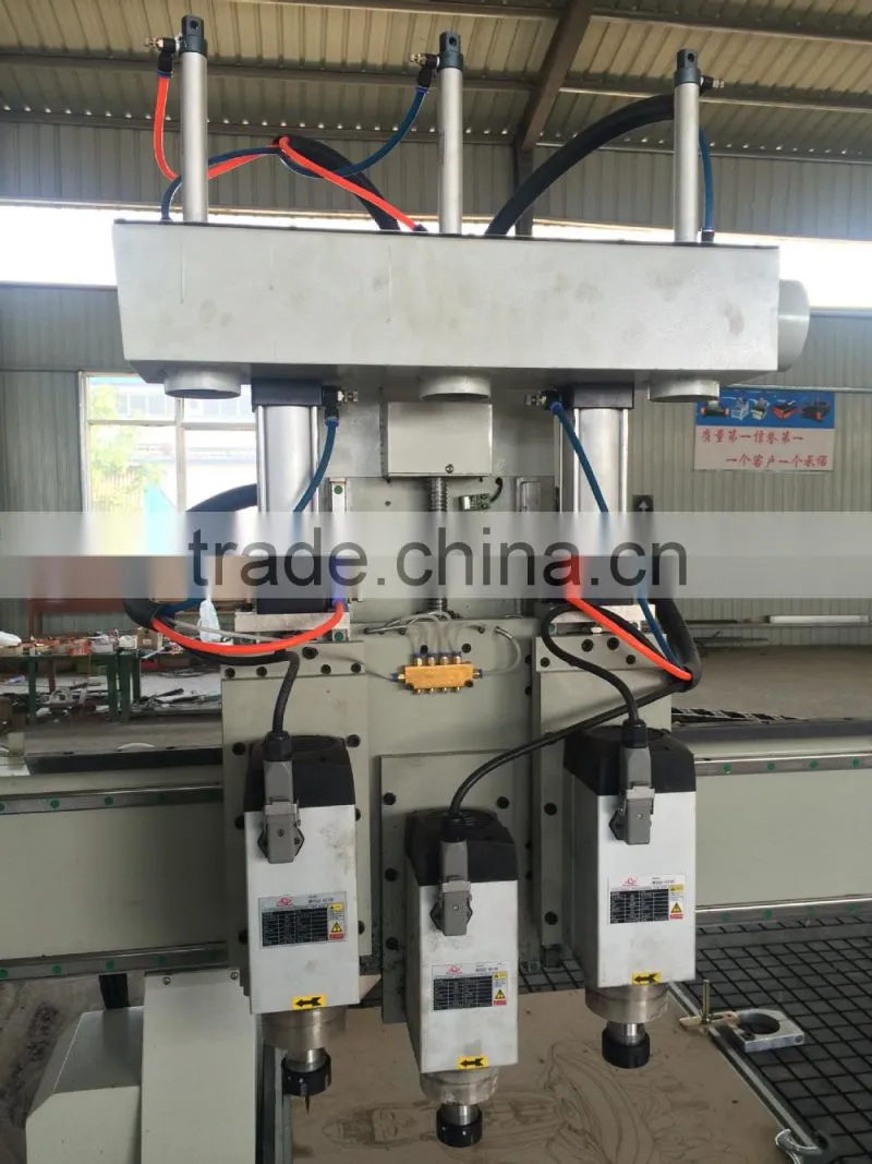 Heavy duty wood cnc router /wood cnc engraving machine/ wood milling machine HG-1325AH3(1300*2500*200mm)