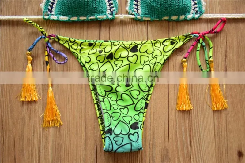 Sexy Crochet Brazilian Bikini , crochet handmade beachwear