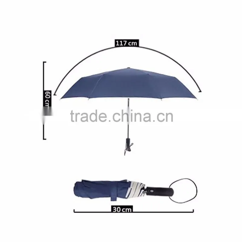 42" Arc Automatic Open and Close Foldable Compact Umbrella