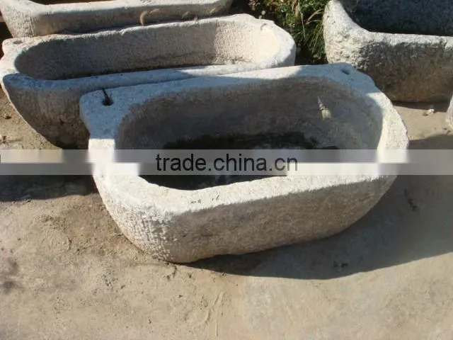 antique stone planter
