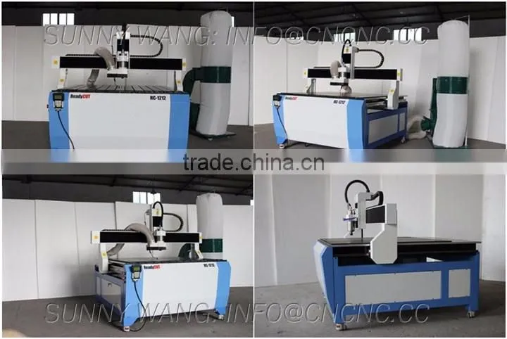 3200W High Performance Precision Type Engraving Machine CNC Router 1212 With DSP Offline Control Dust Collector OEM Available