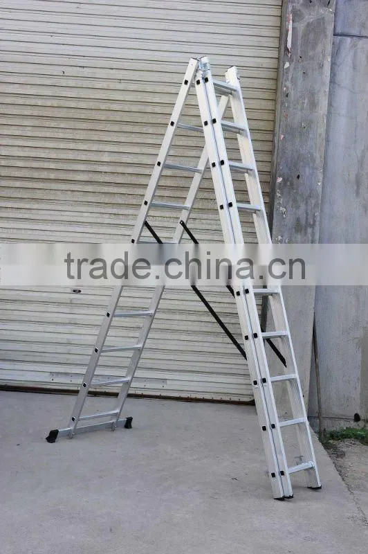 Aluminium combination ladder