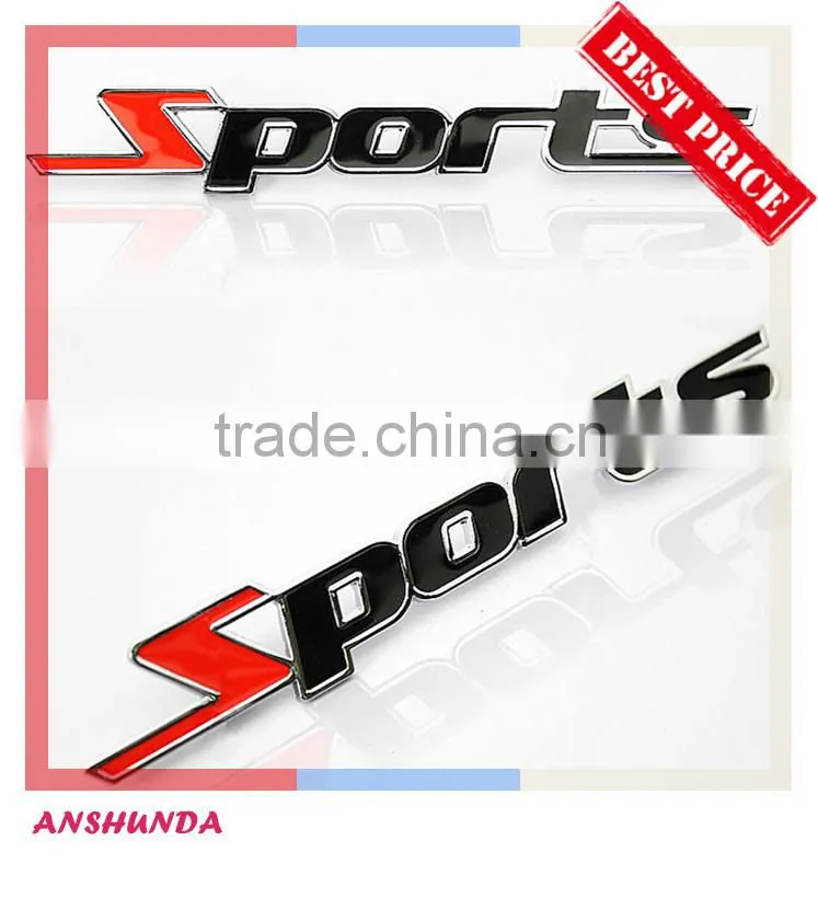 Custom 3D Chromed ABS Car Badge