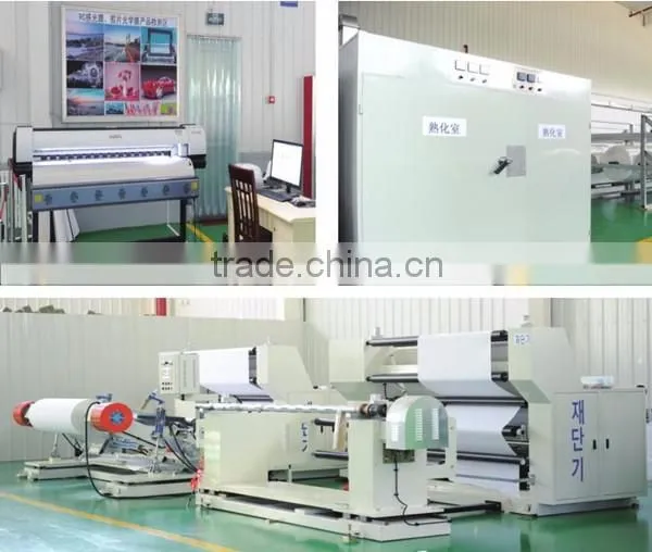White Front Printing Backlit PET Film For Dye Ink Pigment Ink Injet Plotter