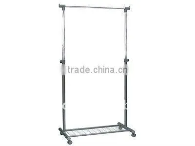 Single Layer Clothes Rack