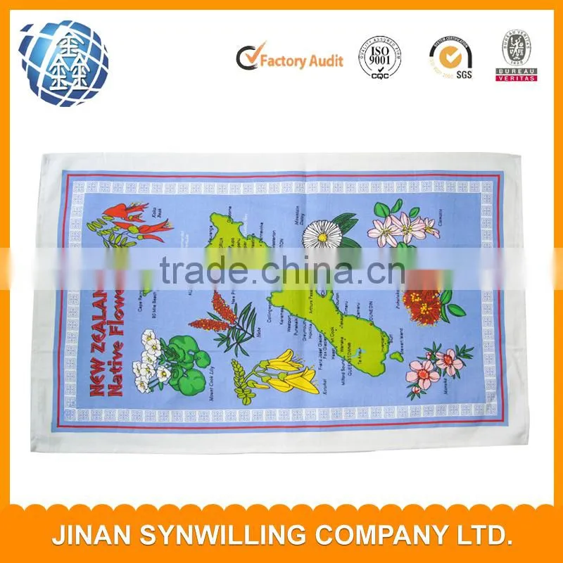 ECO-Friendly Multi Color logo printed Set Towesl,Cotton Towel,kitchen towel