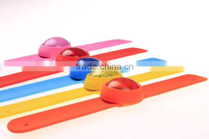 promotional led flash Snap slap watch band