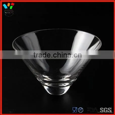 Glass Drinkware Type And Shot Glass Type Wholesale Hand Made Stemless Martini Glass