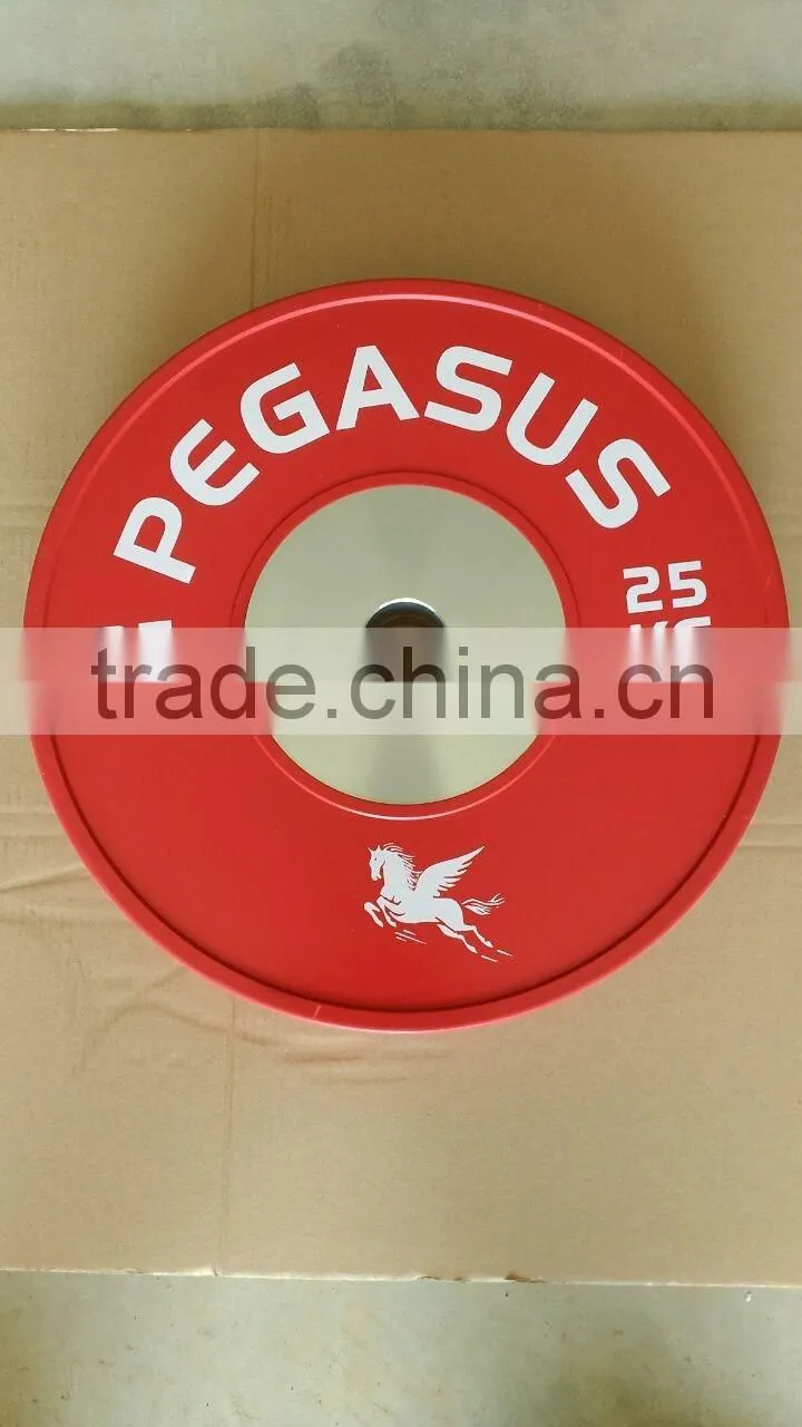 Crossfit 10kg green competition bumper plates