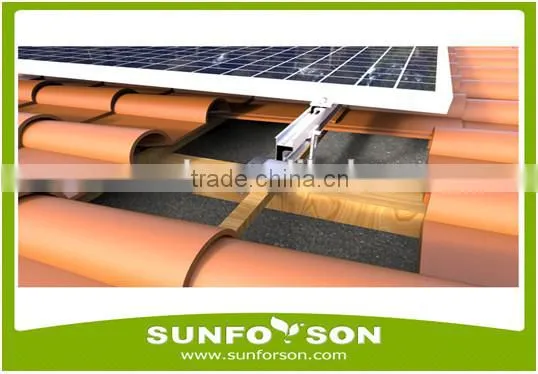 Wholesale pv panel structure for tin roof from China