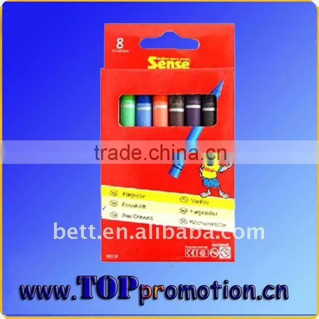 Colorful Non-toxic Crayon Set With Eraser And Pencil Sharpener
