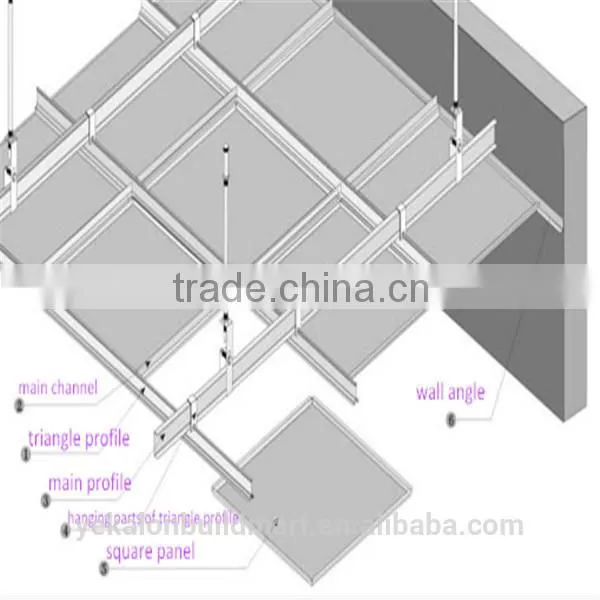 Yankalon HIgh quality Aluminum Square Ceiling