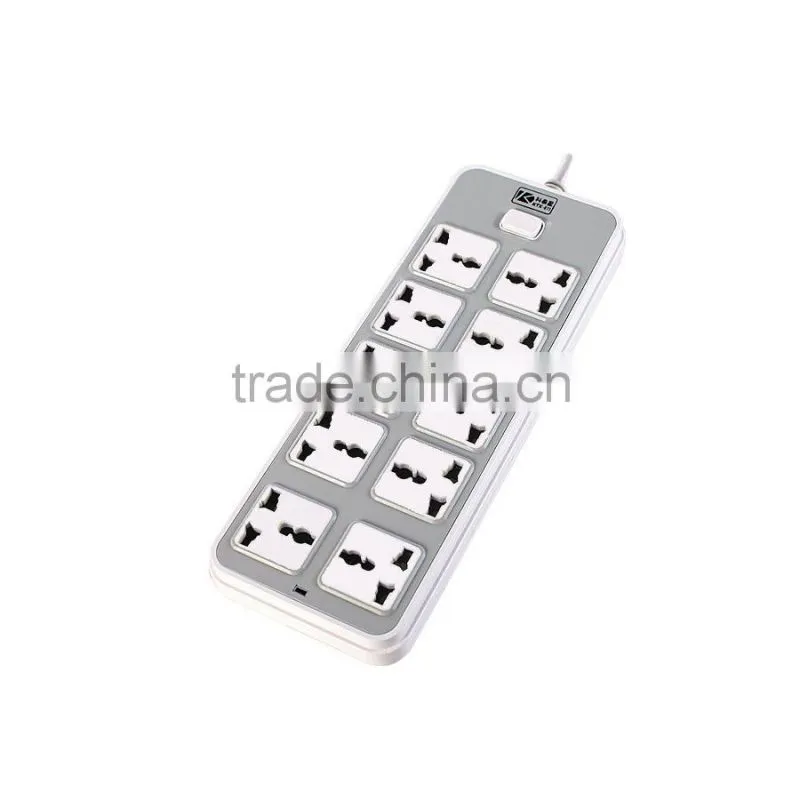 10 Way Secure Electrical Universal Power Extension Socket