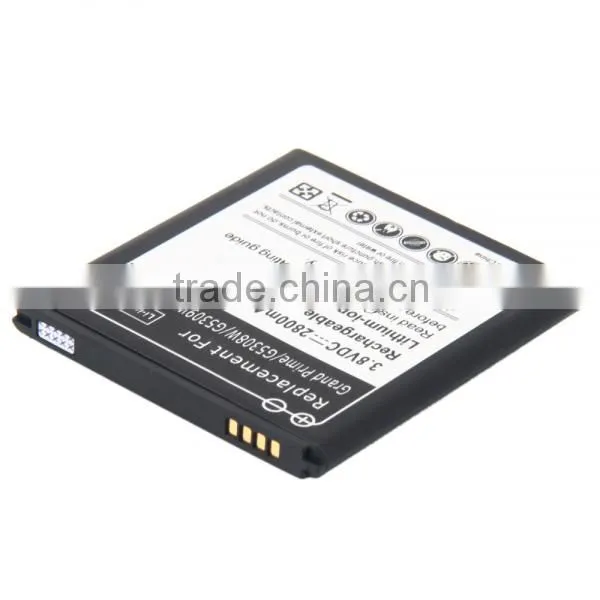 China Mobile Phone Battery 2800mAh Battery for Samsung Grand Prime G5308 G5308W G5306W G5309W