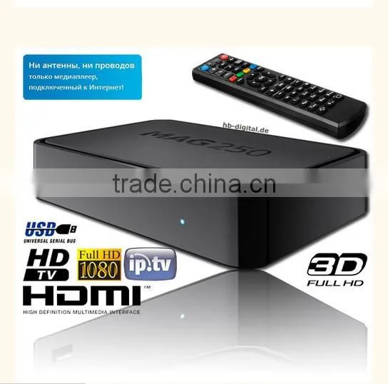 MAG 250 MAG250 IP TV BOX Media Streamer FULL HD TV