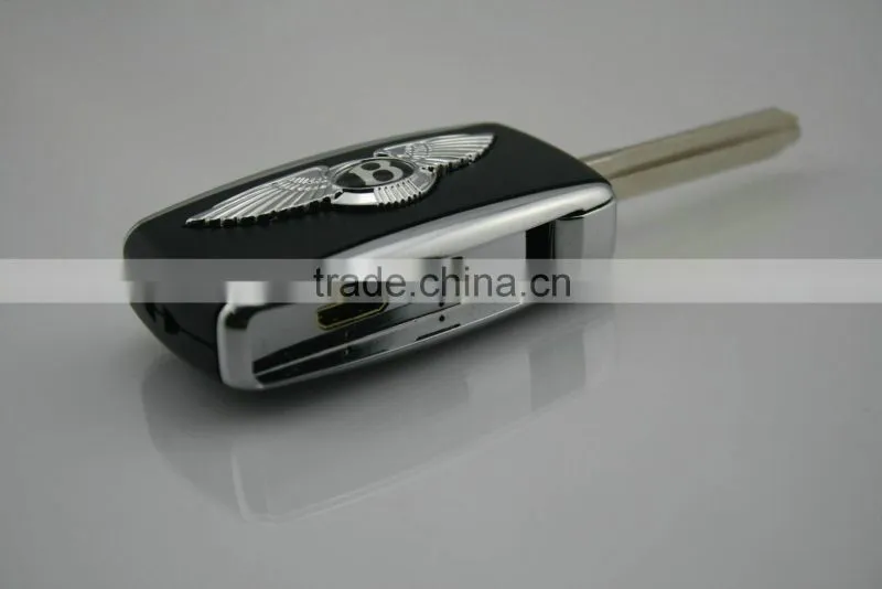 HD 1080P hidden mini dvr camera in bentley car key 30fps for Bentley