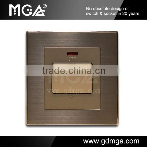 MGA Q7L Series Q-K01A / 20A water heater wall switch