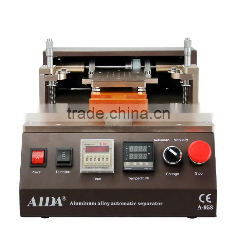 2015 original glass seperate equipment ,lcd refurbishment machine for smart phone
