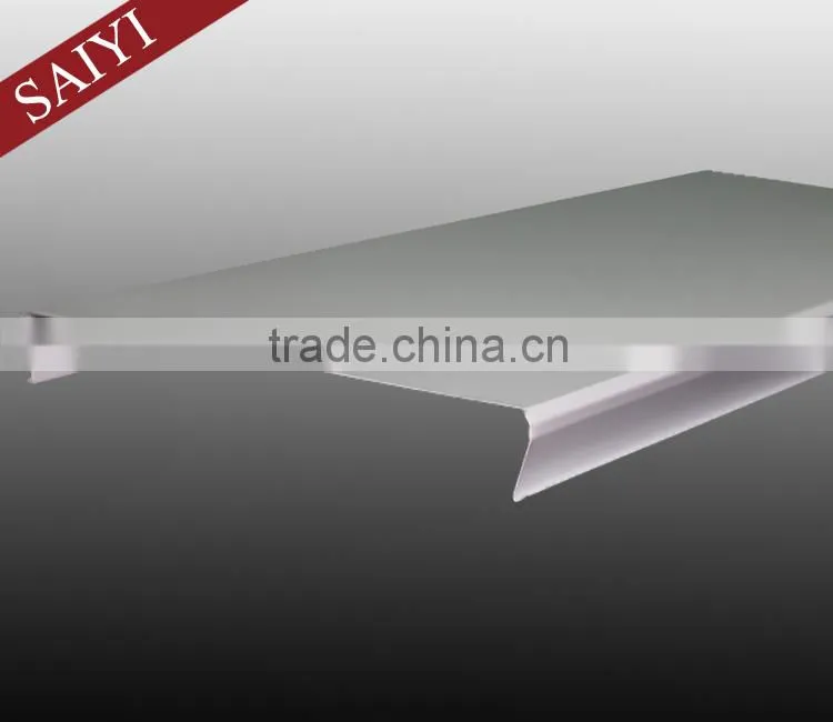 Alumium suspended strip artistic ceiling
