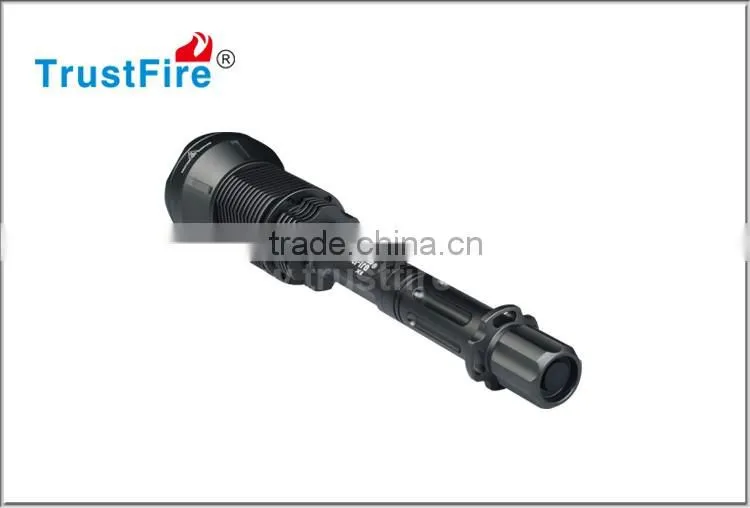 Best powerful 2000M longest distance TrustFire X6 tactical flashlight 2300LM police torch 18650 CREE led flashlights