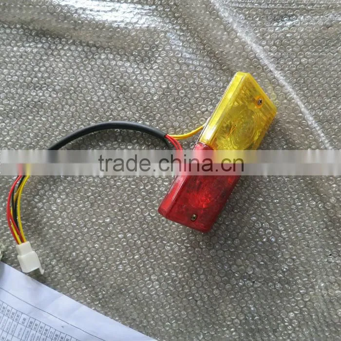 electric tricycle spare parts electric rear light for passenger electric tricycle for indian market