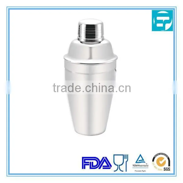 High quality metal stainless steel cocktail shaker jiangmen