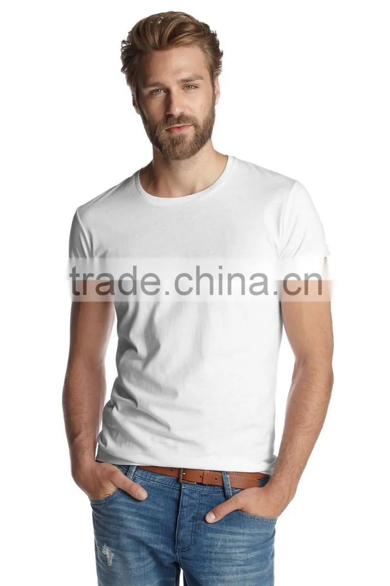 wholesale high quality 100% cotton plain t shirt 1 dollar blank t shirt for promotion election from China