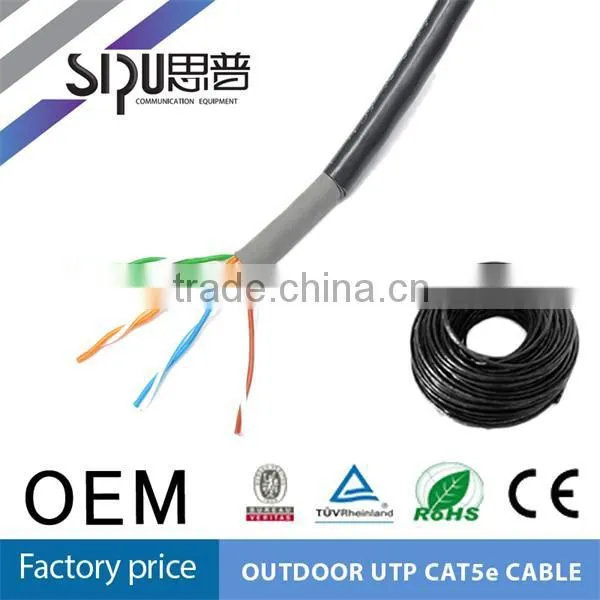 SIPU UTP/FTP/STP/SFTP Network Cable Cat5e Outdoor /cat5e network cable