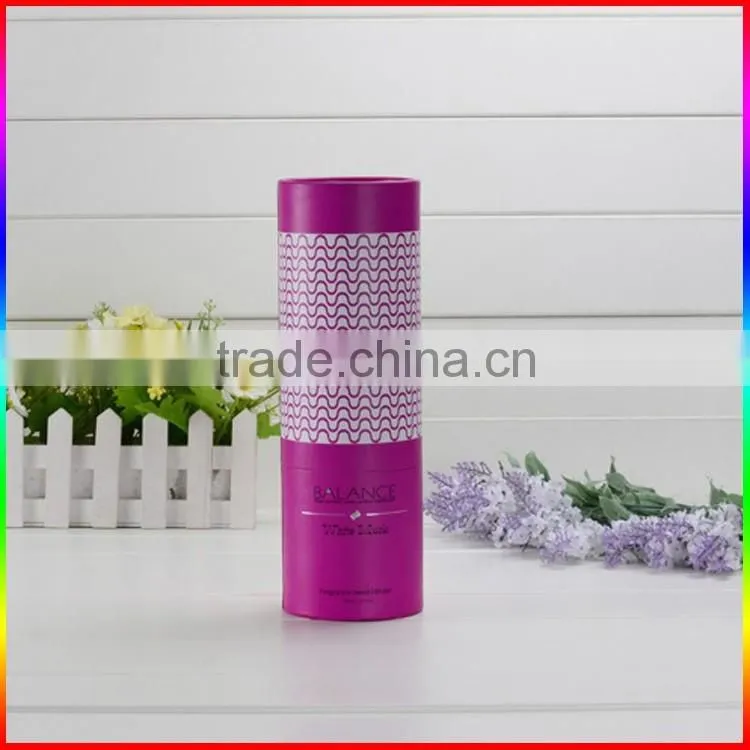 personal care paper tube e liquid 30ml essential oil bottle packing cardboard tube with hot stamping