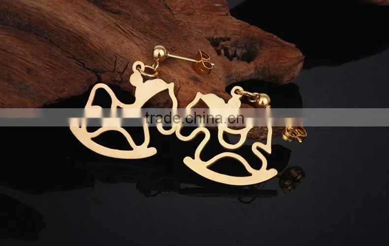 stylish 4k 10k fake gold plated afghan jewelry set
