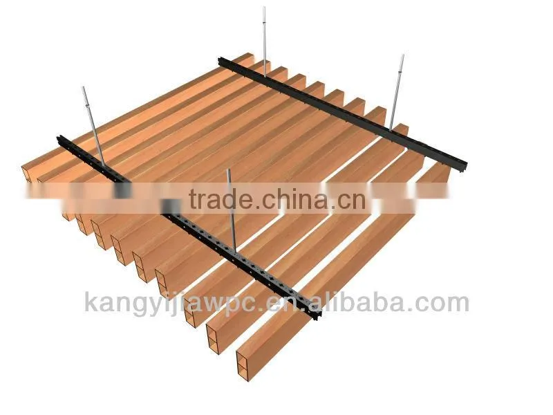pvc wpc ceiling for indoor decoration