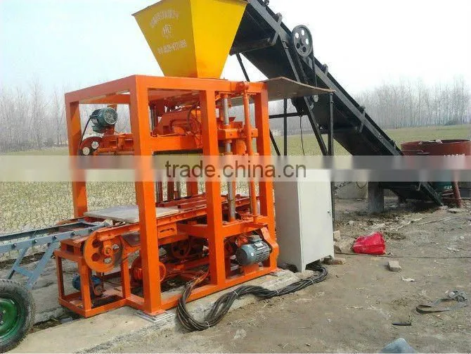QTJ4-25 low cost hollow block making machine philippines