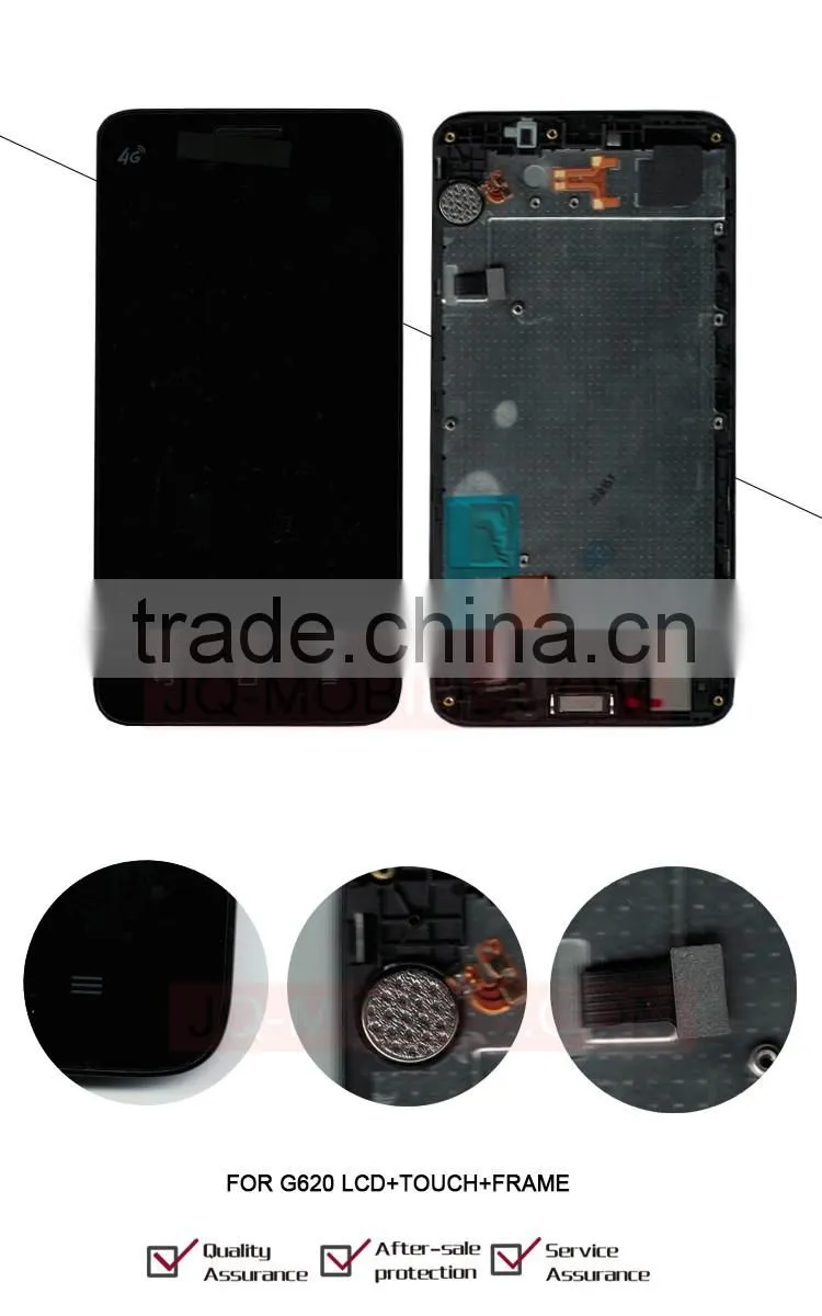 Mobile phone accessories lcd touch screen 5 inch for phone for huawei ascend g620s