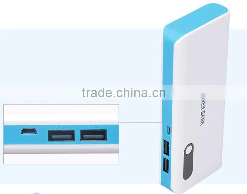 china 2015 new arrival high capacity full 15000mah power bank charger