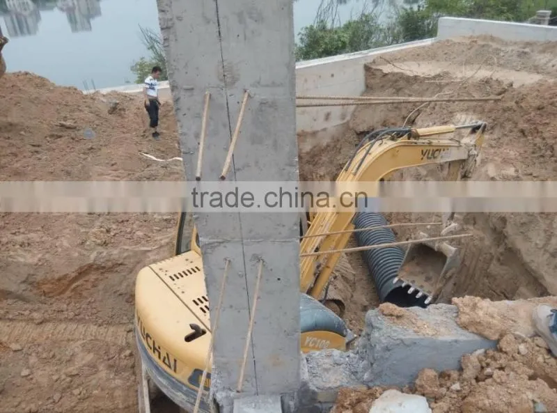 Dongli brand SN4 SN8 double wall pvc corrugated pipe for sale