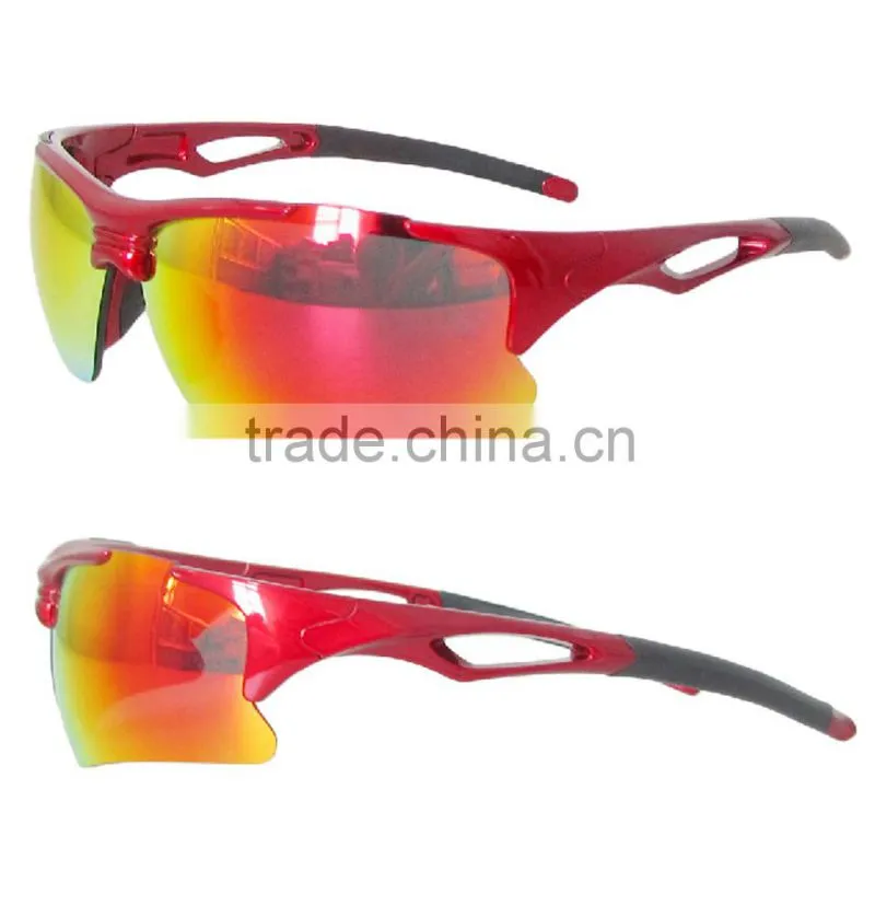 Half-frame sports sunglasses,sports sunglasses,Uniquely shaped frame foot