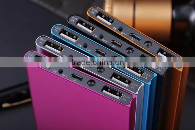5000mah ultra-thin mobile power bank Sealed Book fit for mobile phone