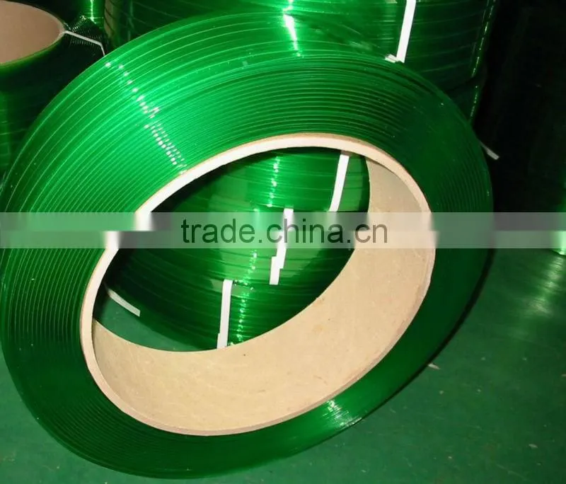 Hot sale high quality green pet box packing strap