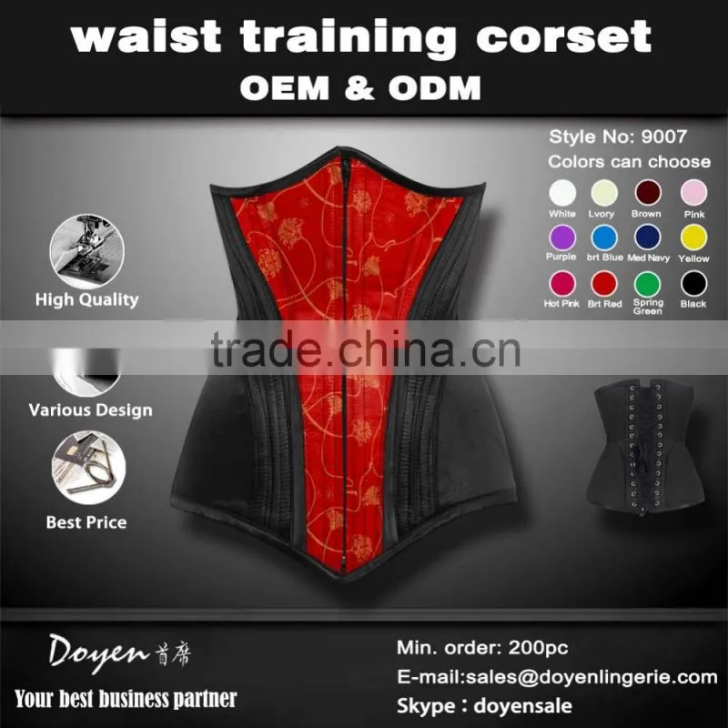 Factory price Good sell satin ribbon suits womens slimming belt waist trimmer