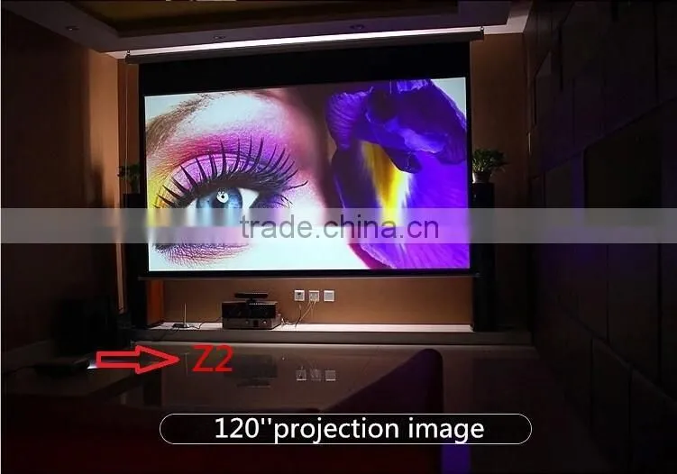15% off Promotion!!! Z2 Full HD 3d led projector with 2 HDMI&USB&5.1 Surround Speaker