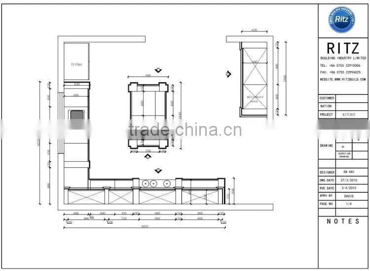 Best sale custom color new model China kitchen cabinet