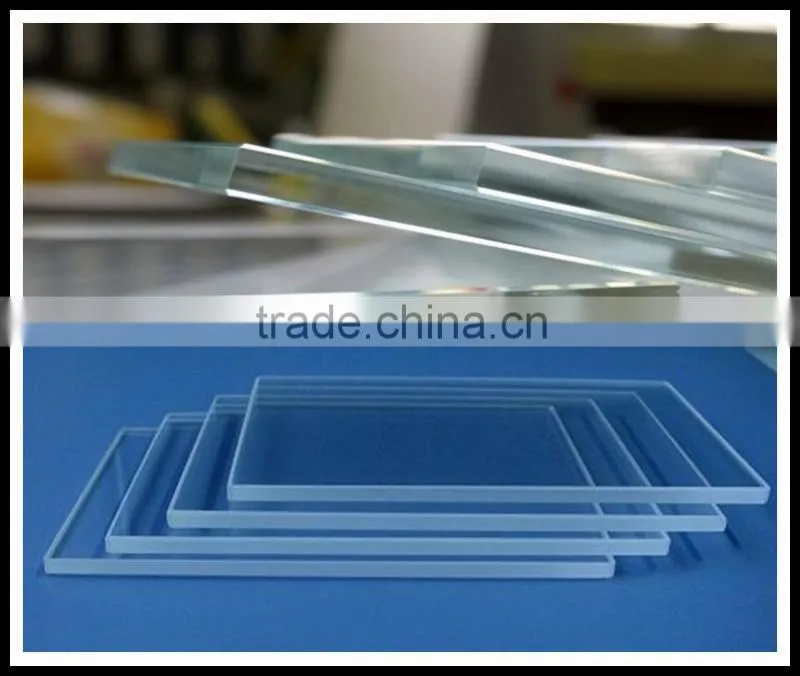 china top quality textured tempered glass for railing