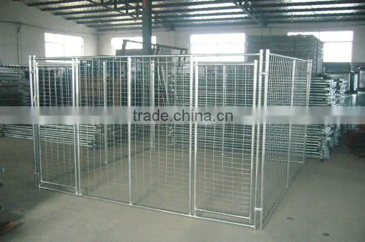 galvanized big outdoor dog cage