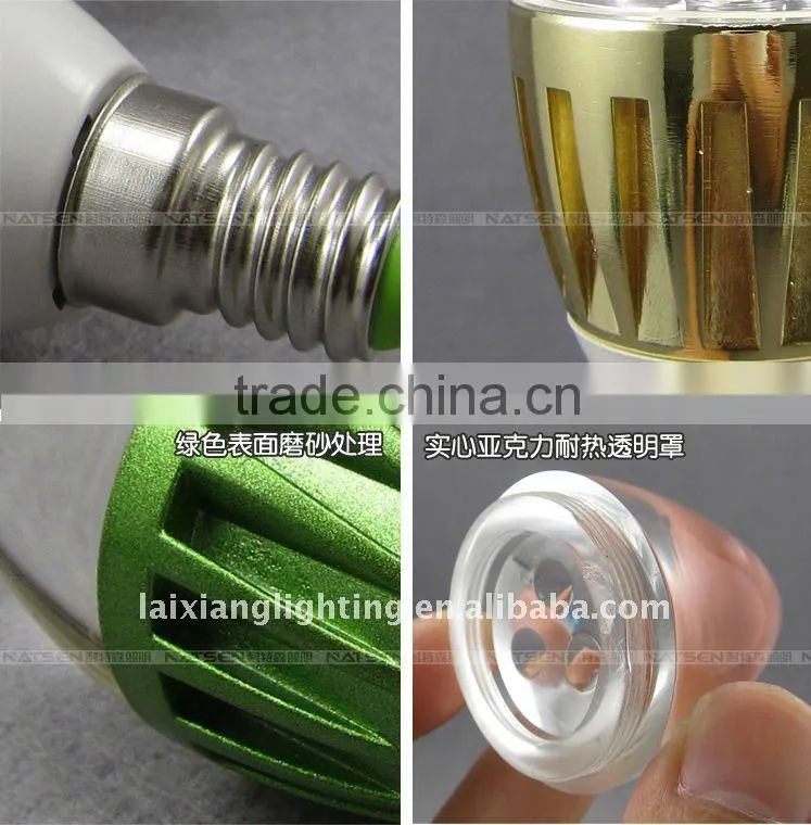 LED crystal SMD candle bulb
