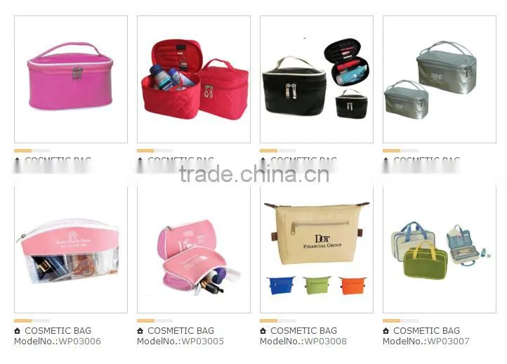 Fashionable hot sale silver purse cosmetic bag